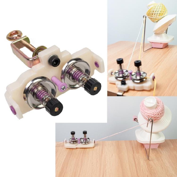 Yarn Winding Guide Double Head Yarn Guide Yarn Winder Accessories for Crocheting