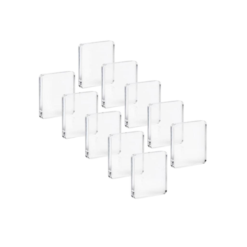 Clear Acrylic Refrigerator Set for Kitchen Fridge Decoration and Everyday Use