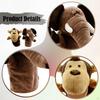 2 Pieces Animal Hand Puppet Plush Soft Toy Educational Stuffed Storytelling Puppets for Game
