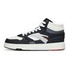 Anta Street Style Color Block Non-Slip Durable Mid-Top Skate Shoes Men Skate Shoes Black White Gray 112218052-2
