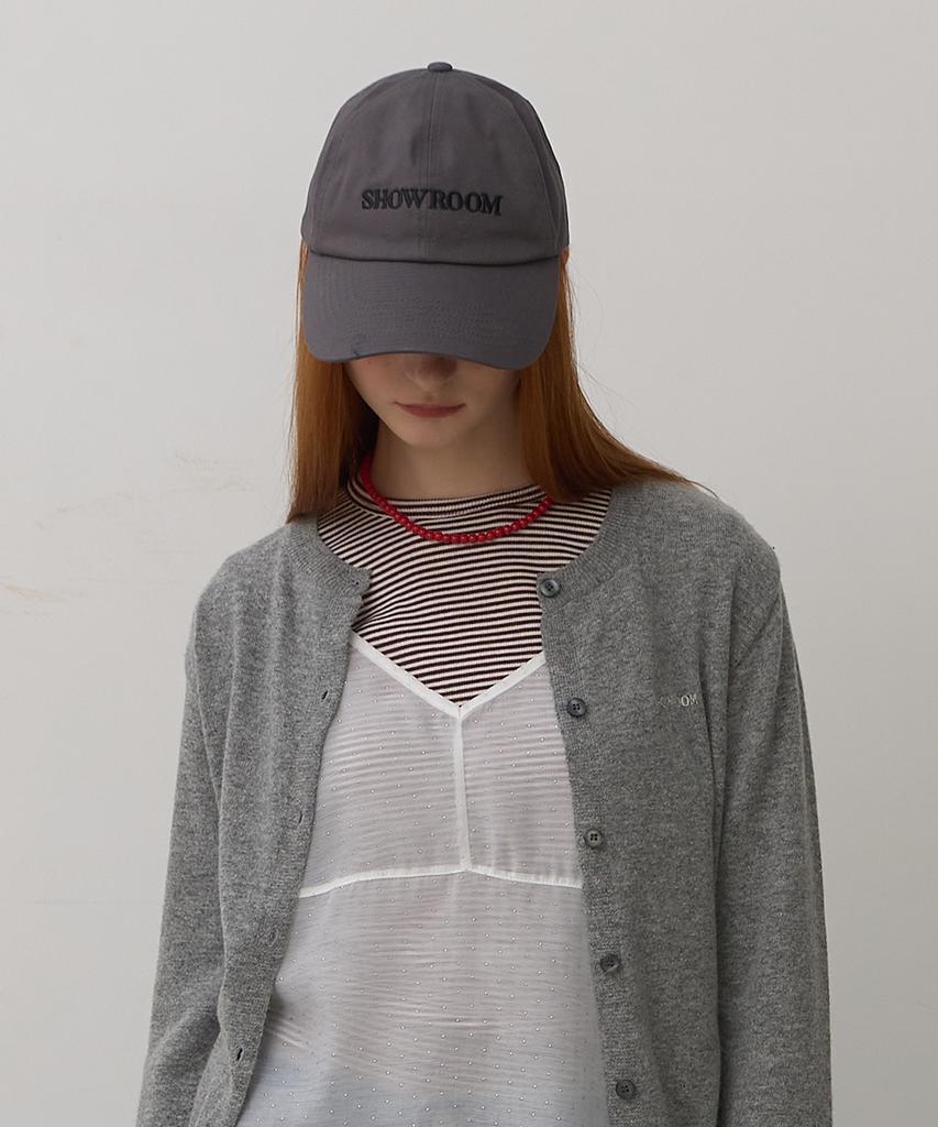 320SHOWROOM 320Showroom Signature Cap Charcoal Gray