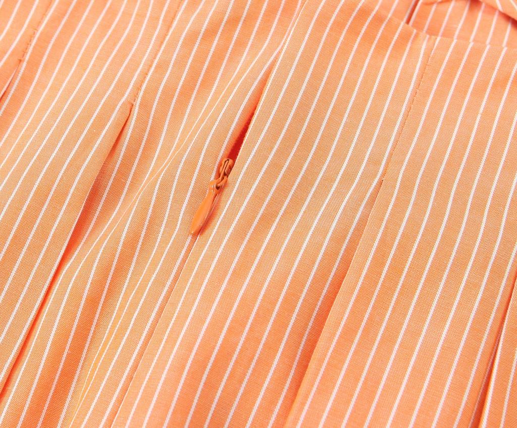 Spring 2025 Women's European & American Style Striped Poplin Top - Fashionable & Versatile