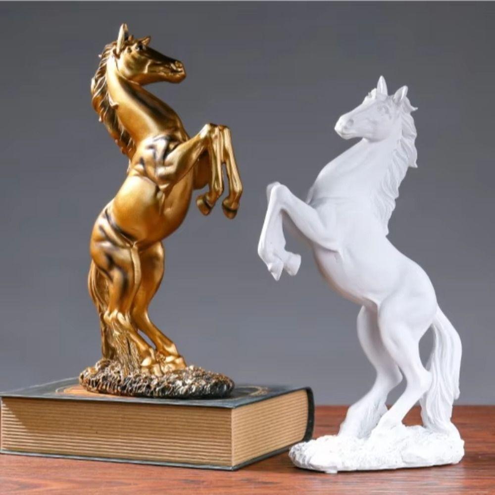 Handicraft Cool Horse Statue Modern Miniatures Figurine Nordic Style Horse Ornament  Gift