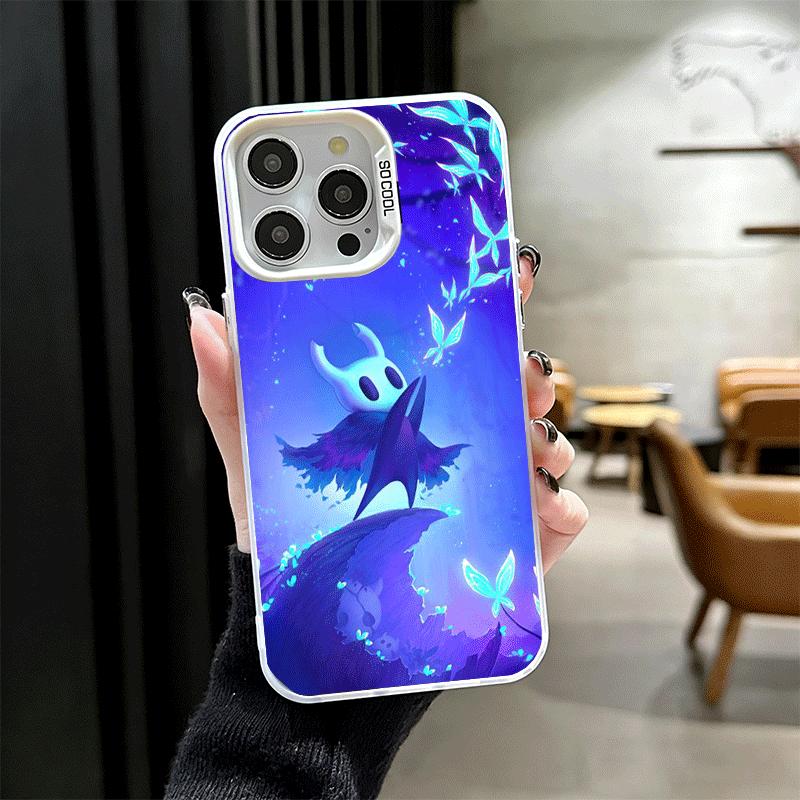 

H-Hollow K-Knight Game Soft Phone Case for iPhone 15 16 17 Pro Max 17Air 16E 14 Plus 13 12 Mini Shockproof Cover Back Shell iPhone 13