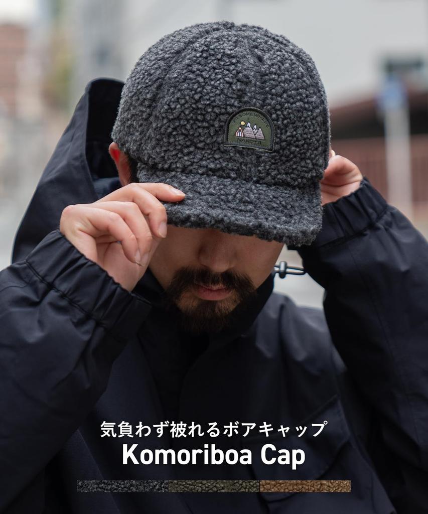 Nakota Komoriboa Cap Fleece Winter Warm Outdoor Beige XL Women's