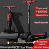 New Folding Scooter for Ages 2-20: Suitable for Young Kids, Older Children, and Adults - Perfect for Commuting