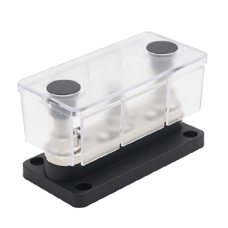 Battery Power Distribution Block Bus Bar Positive Negative 3x5/16" 300A Terminal
