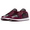 Air Jordan 1 Low DC0774-006 Women's Premium Tumbled Leather Low-Top Lifestyle Sneakers