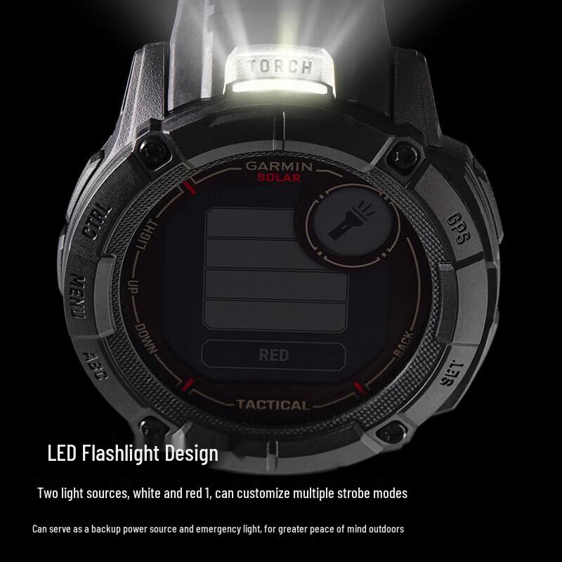 Garmin Instinct 2X Solar Tactical Smartwatch
