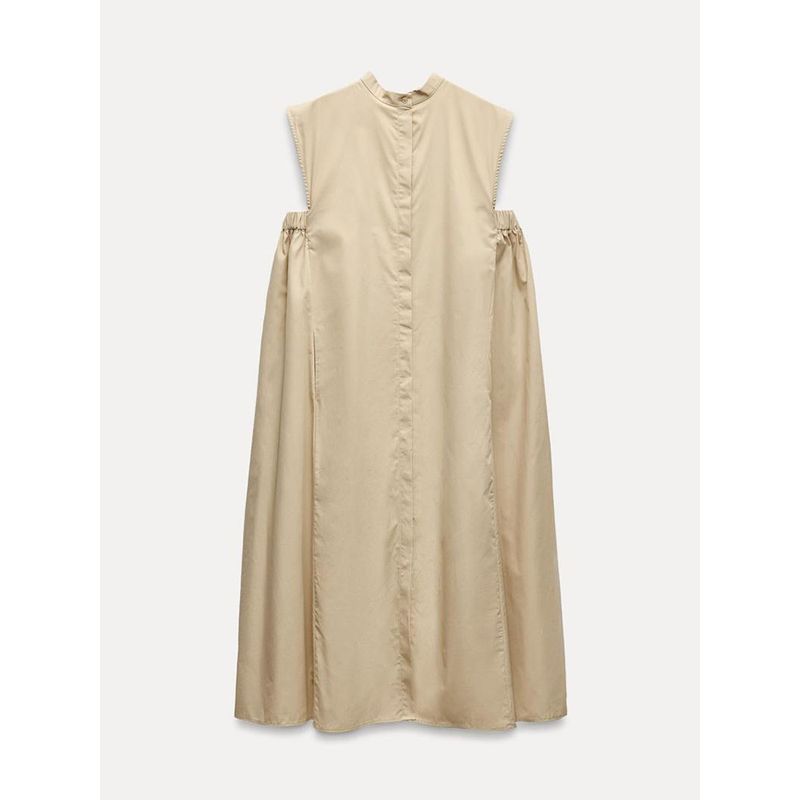 Za2025 Spring New Women's Clothing Fashion Elegant Loose Slimming Sleeveless Midi Skirt Dress 3666154 800