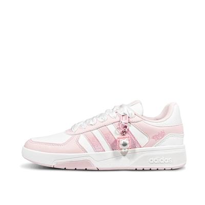 COURTBEAT Jumping Puppy Low Top Skateboard Shoes Unisex Pink White KI6785(Team-814)-Random Packaging Bags