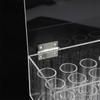 Dental Arcylic Dispenser Power Elastic Chain Storage Box Ligature Ties Placement Holder Organizer Dentist Lab Placer Case
