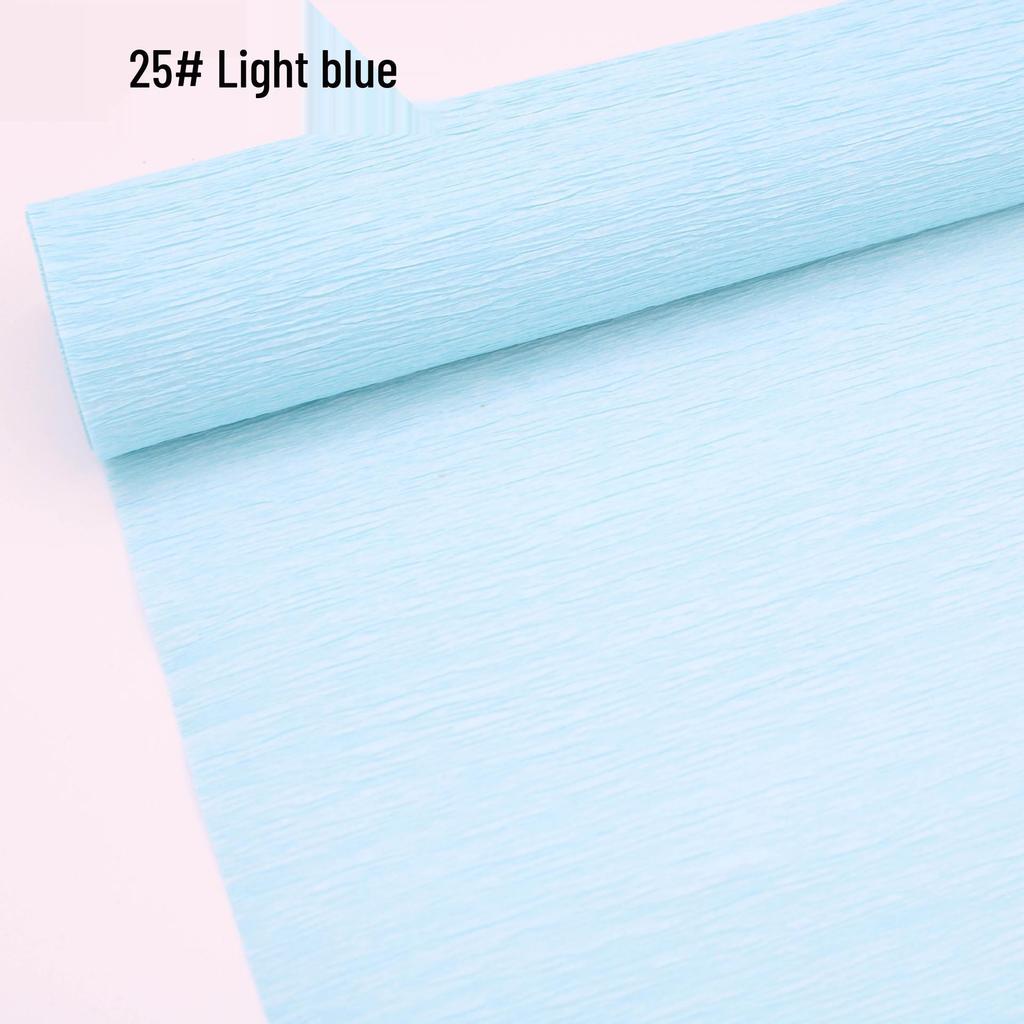 Colored Crepe Paper for DIY Floral Crafts and Packaging