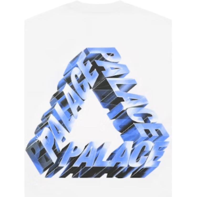 Palace Polished P3 T-Shirt White Unisex Tops P29TS039