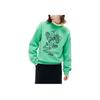 New FILA Sweatshirts Women's Fruit Milk Green F11W218218F-LG