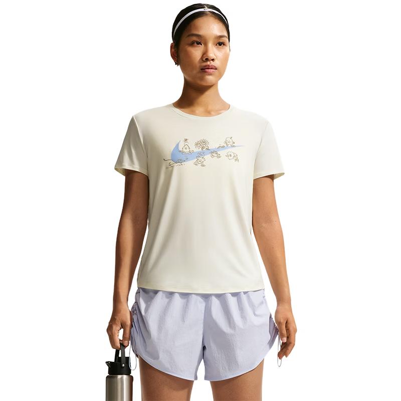 Женский трикотажный топ с коротким рукавом Nike L