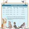 INS Cat Recovery Suit for Abdominal Wounds Breathable E Collar Alternative for Anti Licking Dog Pet