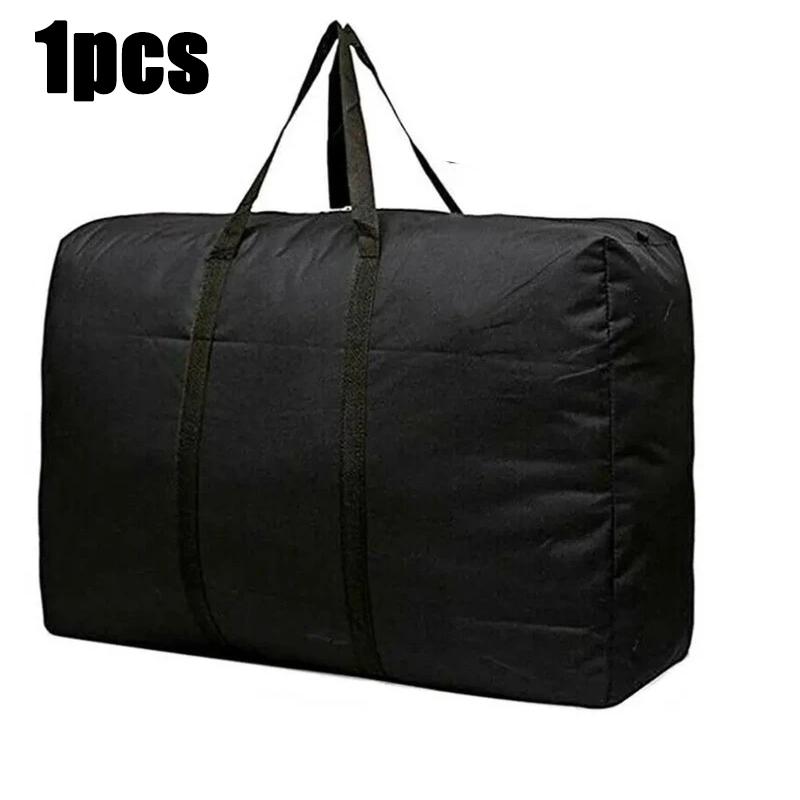 

1/2pc Extra Large Moving Luggage Bags Oxford Cloth Outdoor Camping Packaging Bag Waterproof Durable Travel Home Storage Bag