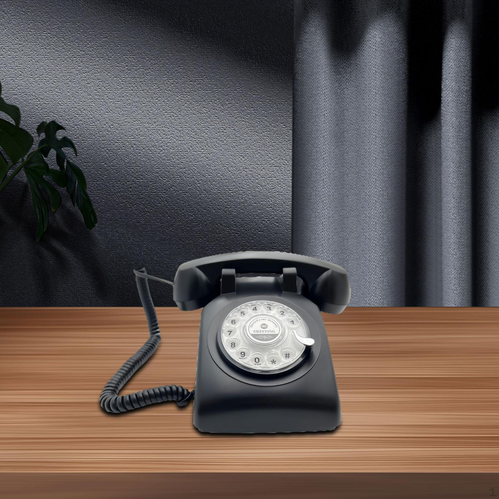 

Аудио гостевая книга Телефон Классический стационарный телефон Запись сообщений Настольный телефон Диктофон чёрный