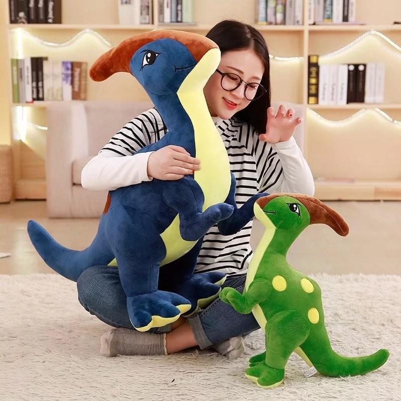 Doll Velociraptor Plush Toy Kid Design Cuddle Buddy Soft Pp Cotton Dinosaur Doll