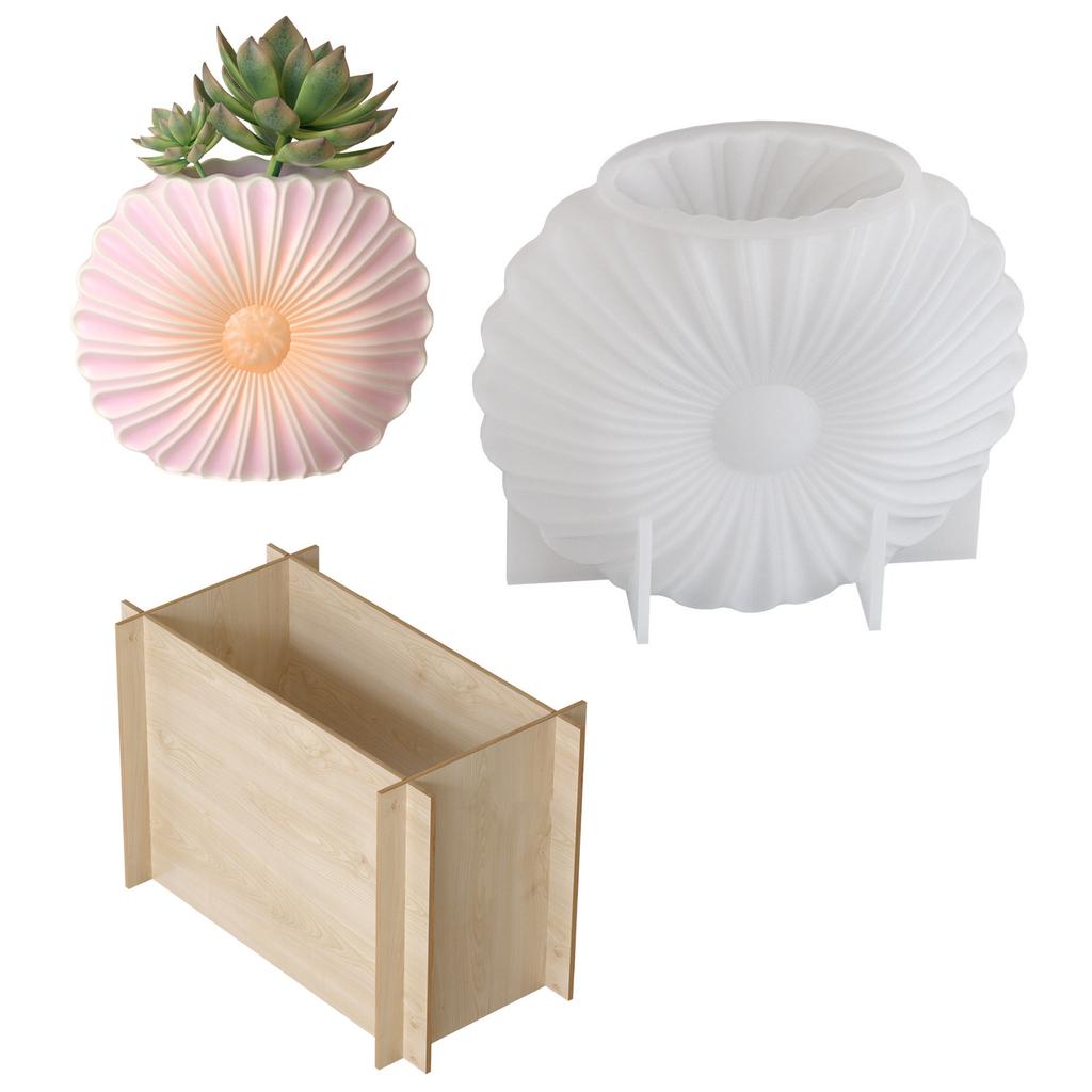 DIY Sunflower Vase Silicone Mold For Resin Crafts Durable And Easy To Demold Ideal For Home Decor And Unique Gifts