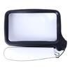2X Jewellers Loupe LED Magnifier Loop Side Light Magnifying Glass Lens 5 LED