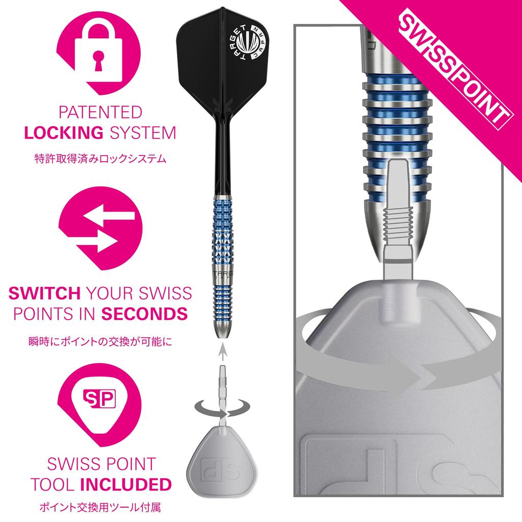 Target Sereno G2 Toru Suzuki Model Swiss Point 25g 190582