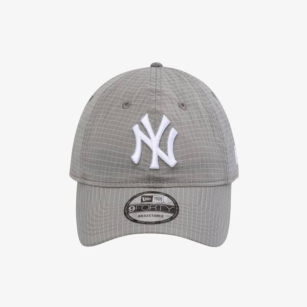 New Era Mlb New York Yankees Ripstop Nylon Unstructured Ballcap Gray 15206350