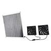 Solar Panel Powered Fan Portable Outdoor Multifunctional Solar Air Circulation Fan Kit 20W12V