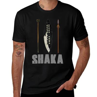 Shaka Zulu TShirt Summer Print Short Sleeve Tee