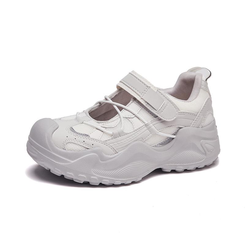 

Новые женские кроссовки, модные спортивные одинарные кроссовки на толстой подошве 40 серый