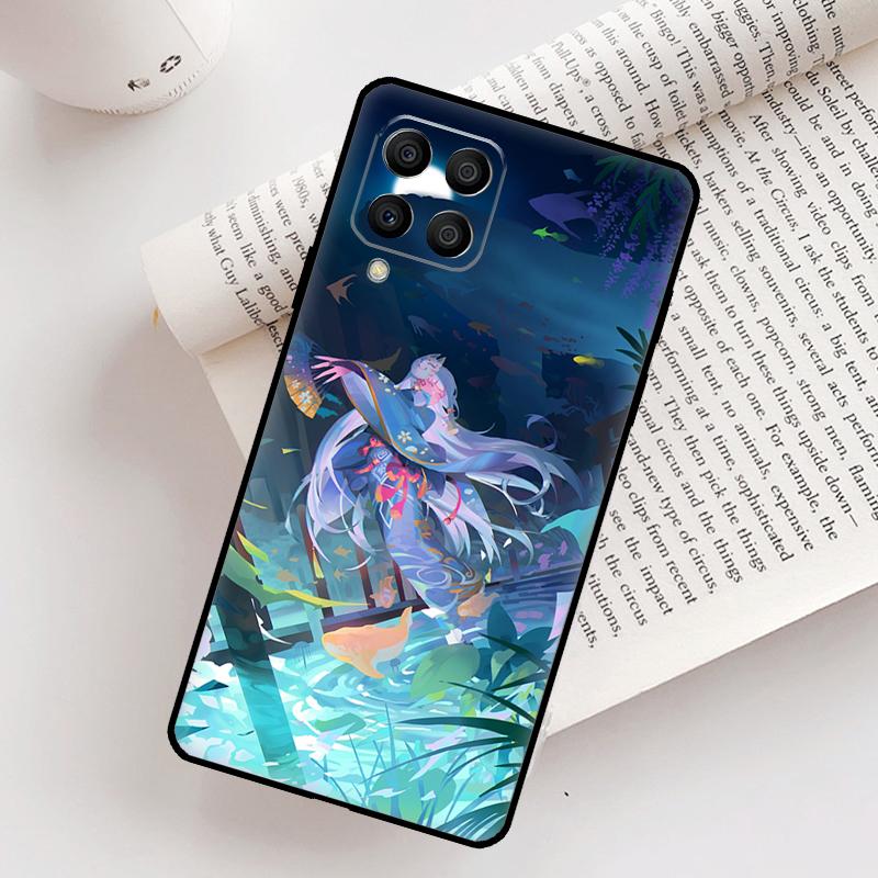 Genshin Impact Kamisato Ayaka Case For Samsung Galaxy M31 M11 M14 M34 M54 M12 M32 M52 M15 M13 M06 M16 M36 M56 M53 M35 M55