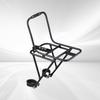 Durable Front Bike Rack Sturdy Aluminum Alloy Easy Installation Cargo Equipment for Bicycle Commuting and Touring