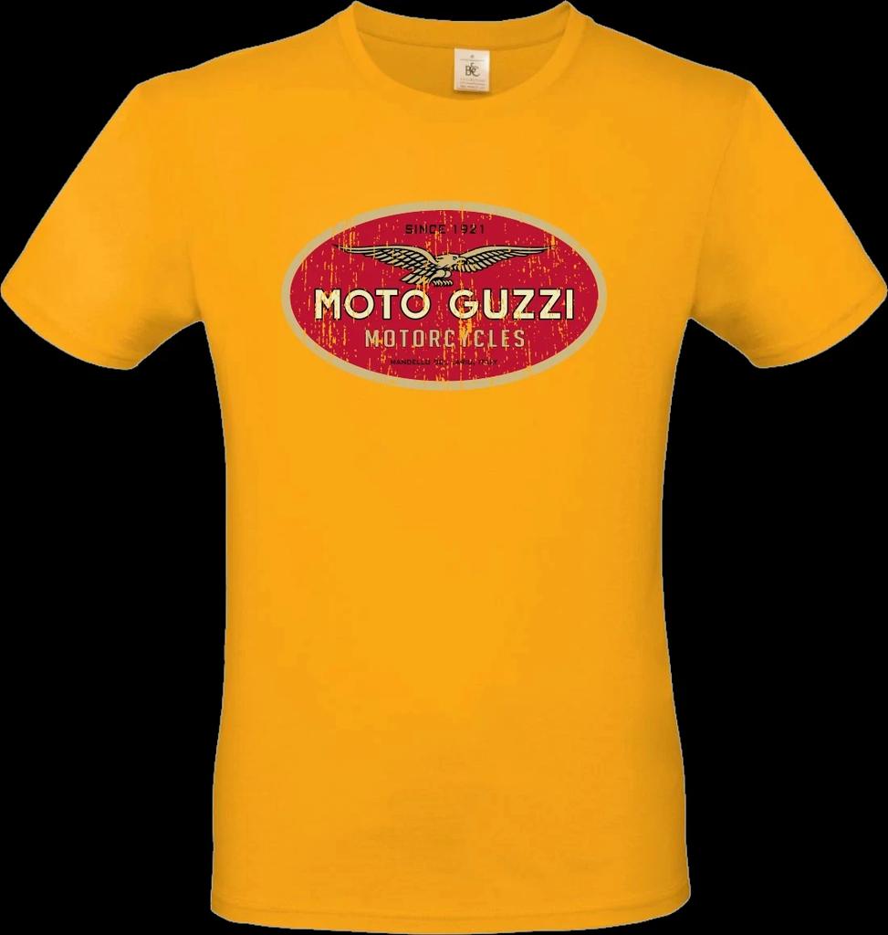 Hot Moto Guzzi Regalo Vintage Italia Graphic Print T-shirt Men Women Short Sleeve Unisex Harajuku Fashion Summer New Tee Loose Casual Oversized Top