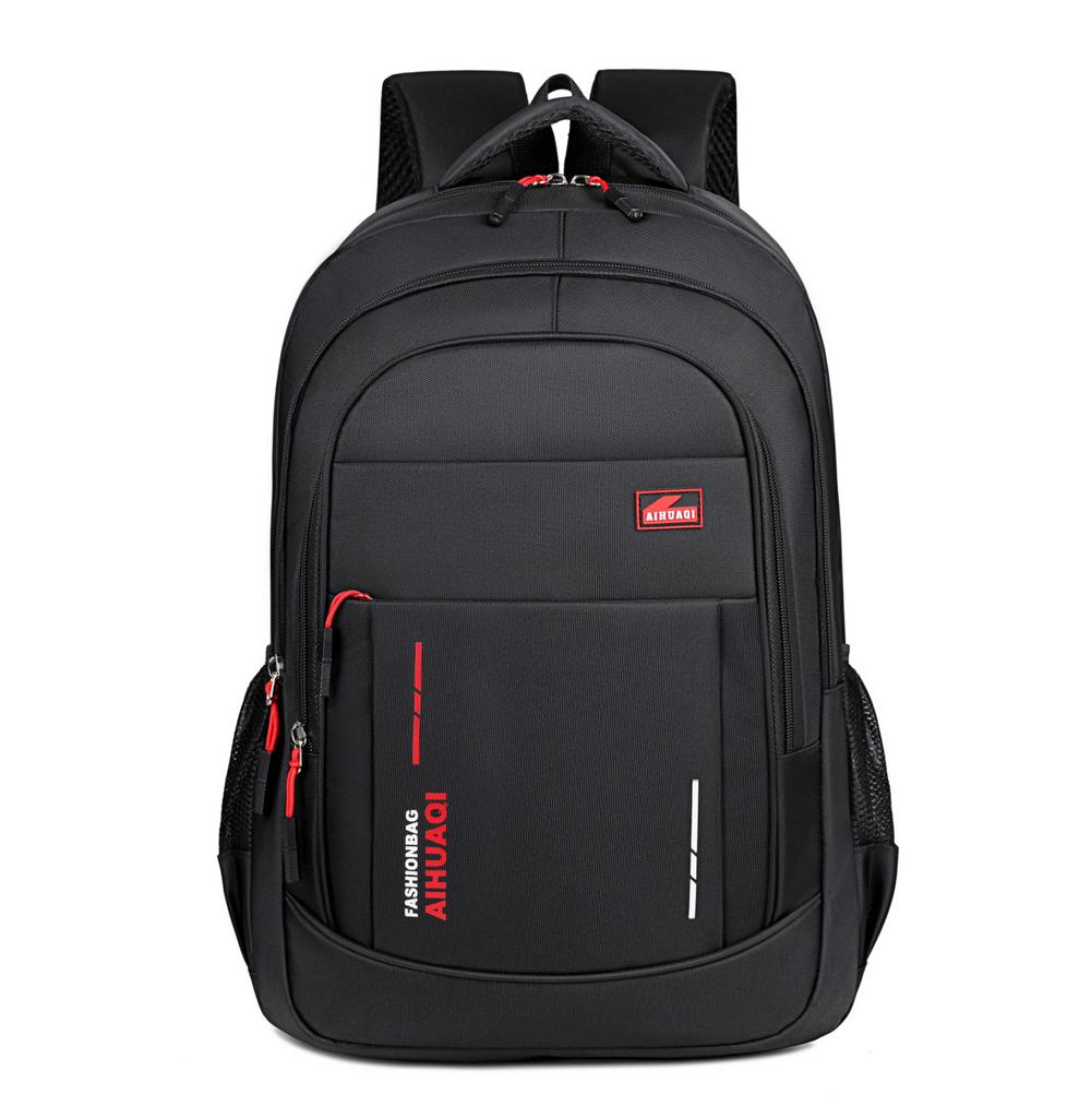 Dual-shoulder Bag, Men's Large-capacity Computer Backpack, Business Travel Bag, Student Schoolbag