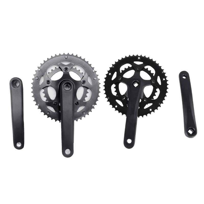 Road Bicycles Crankset 50/34T Chainwheel Folding Bikes Chainring 8/9 Speed Double Plate Crank 170mm