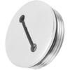 KUIDAMOS Boat Fuel Cap, Marine Gas Polished Stainless Steel Beautiful for Trucks for Caravans(50MM)