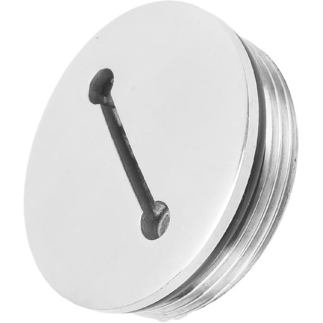 KUIDAMOS Boat Fuel Cap, Marine Gas Polished Stainless Steel Beautiful for Trucks for Caravans(50MM)