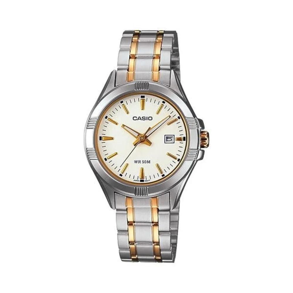 [Cio] LTP-1308SG-7A Classic Daily Analog Women s Metal Watch
