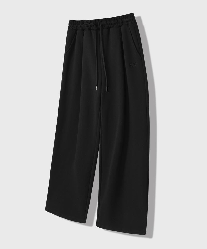 LEMAIN SECOND Deep One-Pleat Wide Daily Sweatpants_3 Colors (B Type)