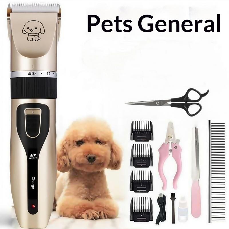 Pet Hair Clipper Haircut Trimmer Shaver Set Cat/Dog/Rabbit Grooming Clipper Cutter Pet Supplies Electric Scissors Set Supplies