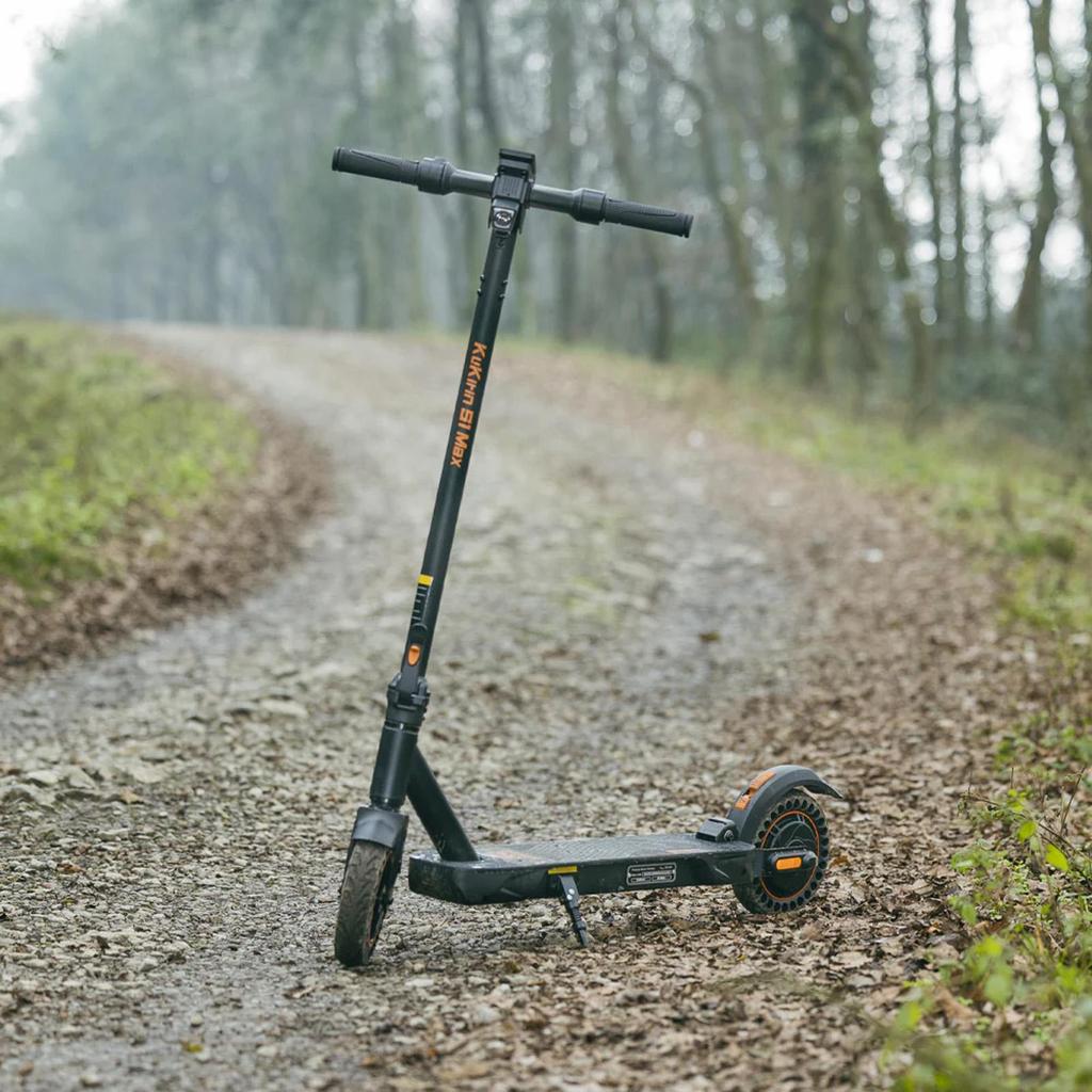 Kukirin S1 Max 8-inch 350W Electric Scooter, Urban Electric Scooter, 36V 10.4AH, Maximum Range 39km, Maximum Load 120kg, Black