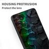 Creative metal style pattern Phone Case For Samsung A73 A72 A71 A55 A54 A53 A52 A51 A13 A22 A16 A15 A12 A14 A26 A07 5G Black