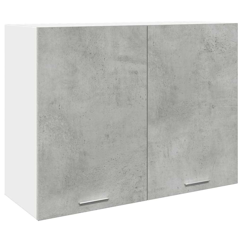 Vidaxl Wall Cabinet, Concrete Grey, 80X31X60 Cm, Particleboard