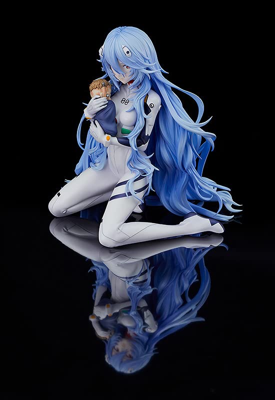 Good Smile Company SMILE Rebuild of Evangelion Rei Ayanami Long Hair plastová malovaná hotová figurka (DOBRÁ SPOLEČNOST) Ver. 1/7