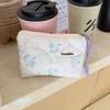 Fashion  Sanitary Napkin Storage Bags Small Cosmetic Bags Flower Pattern Zipper Coin Purses Lady Girls MakeUp Bag Key Money Bags
