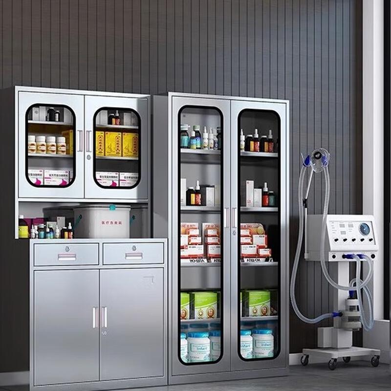Longchan Stainless Steel Medicine & Instrument Cabinet