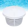   Pool Skimmer Basket, Medium Size Replacement Filter Basket with Lid and Handle for Spa 1091LX