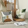 Bohemian Home Decoration Pillowcase Minimalist Line Leaf Printing Living Room Sofa Cushion Cover Bedroom Room Decoration