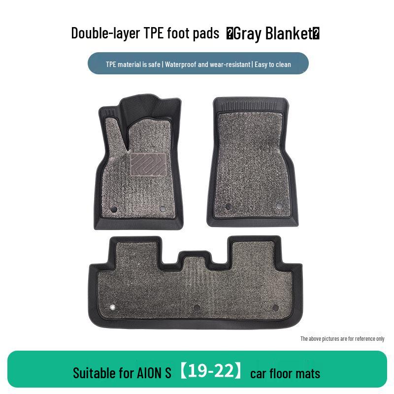Durable Waterproof TPE Floor Mats for GAC AION S (2019-2022) Models
